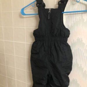 i extreme Black Snow Pants Overalls Ski 18M